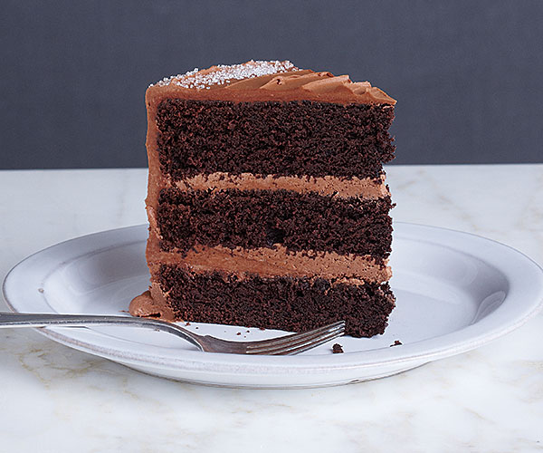 Sky-High Salted Caramel Chocolate Layer Cake Recipe - BettyCrocker.com