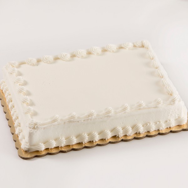 Classy White Butter Cake - Wilton